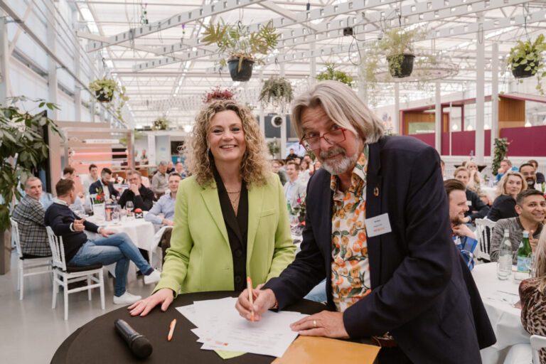 Feestelijk HortiHeroes startup dinner ter ere van vijfjarig bestaan